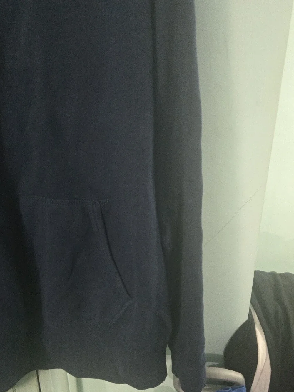 Polo by Ralph Lauren Navy Hoodie with Cream Drawstring